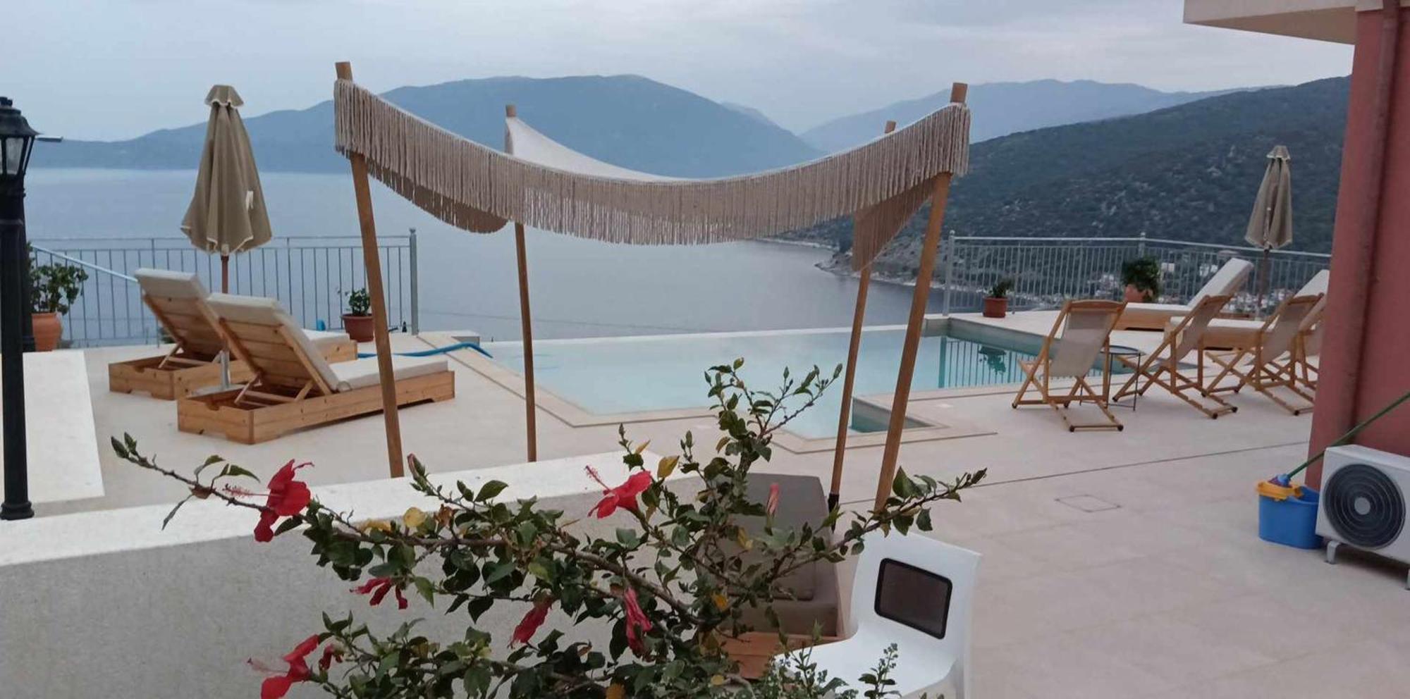 Augustela Villa Seaview Vacation Villa Αγία Ευφημία Εξωτερικό φωτογραφία