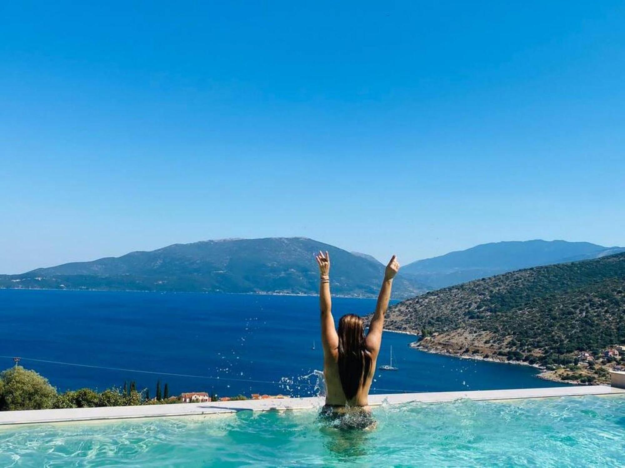 Augustela Villa Seaview Vacation Villa Αγία Ευφημία Εξωτερικό φωτογραφία