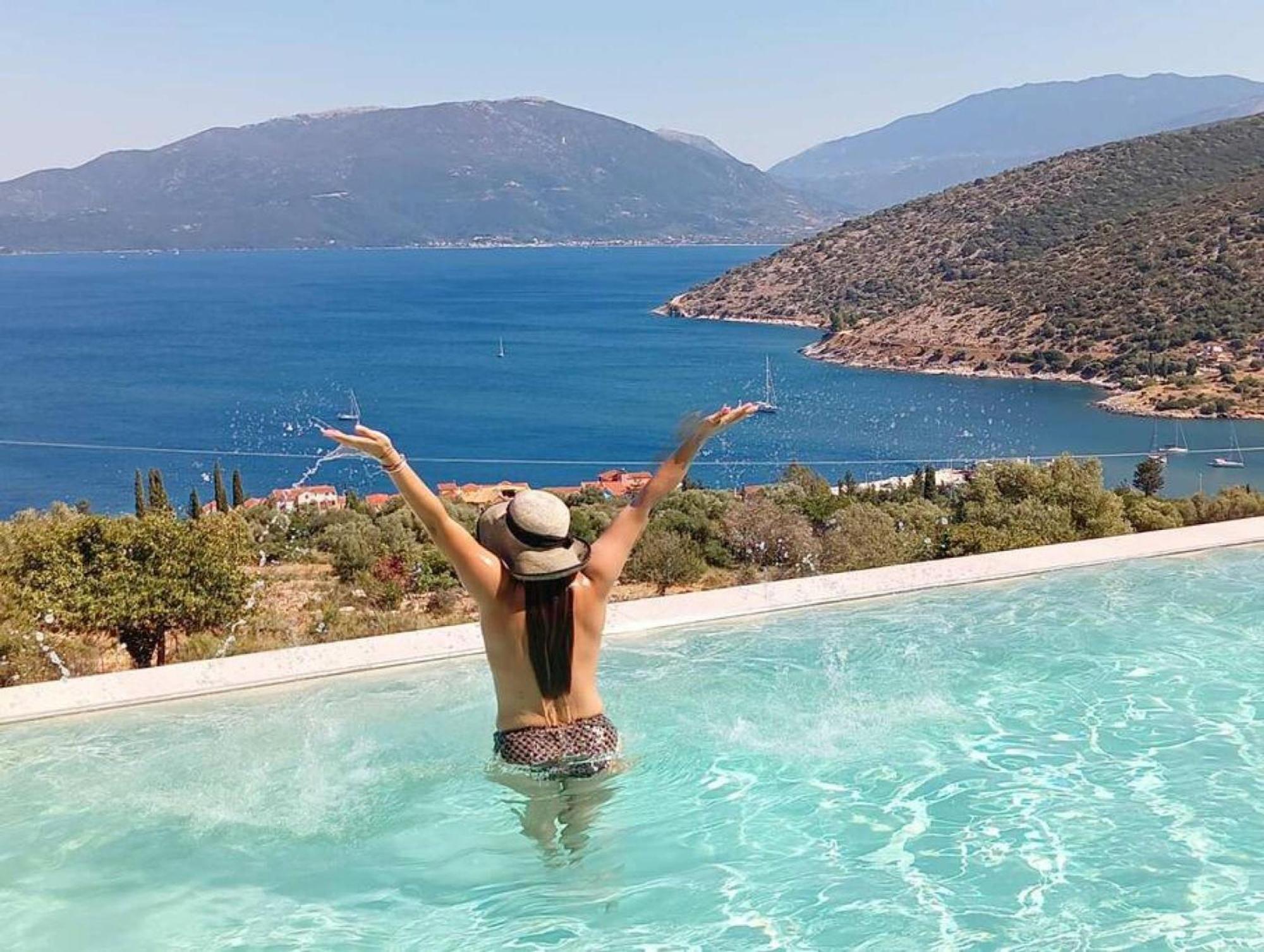 Augustela Villa Seaview Vacation Villa Αγία Ευφημία Εξωτερικό φωτογραφία